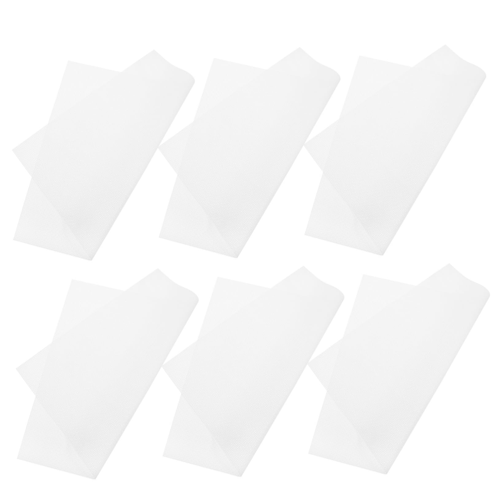 OFFSCH 6Pcs Non Stick Silicone Dehydrator Pads Reusable Food Dryer Mats for Fruits Vegetables Meat Drying Sheets Easy Clean Kitchen Accessory