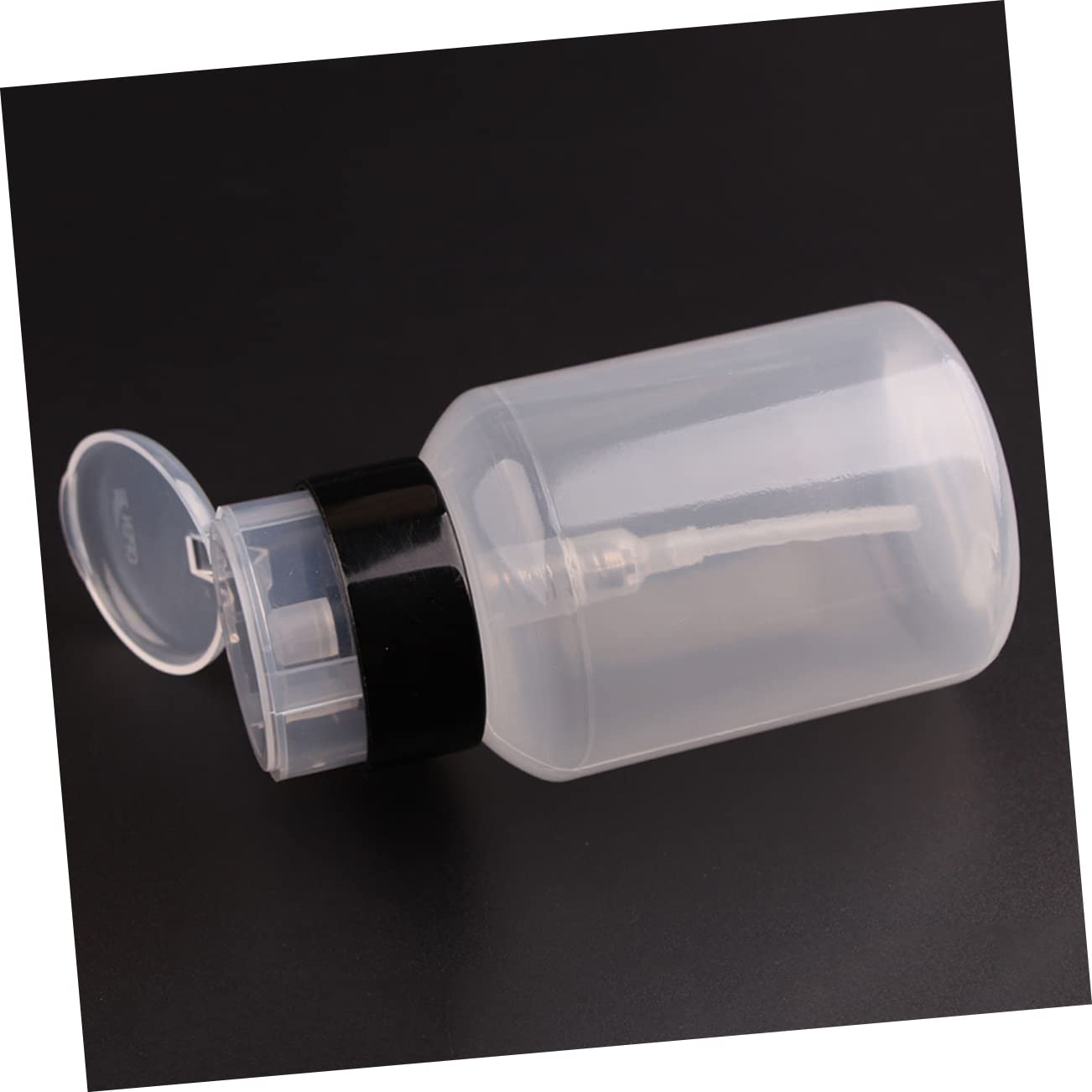 Gogogmee 220ml Lockable Press Pump Bottle for Liquid Storage and Easy Dispensing for Salon and Personal Use