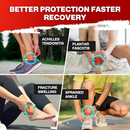 Ankle Brace Support for Sprained Ankle and Foot Injuries - Men & Women