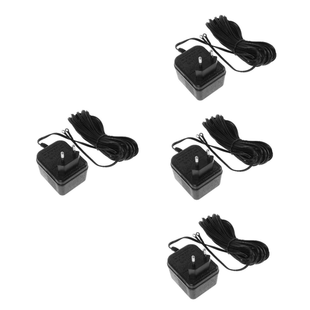 Angoily 4 Piezas Adaptador De Corriente Para Timbre Suministro De Timbre Adaptador Ajustable Para Timbre Con Video Adaptador De Timbre De Seguridad Para El Hogar El Plastico