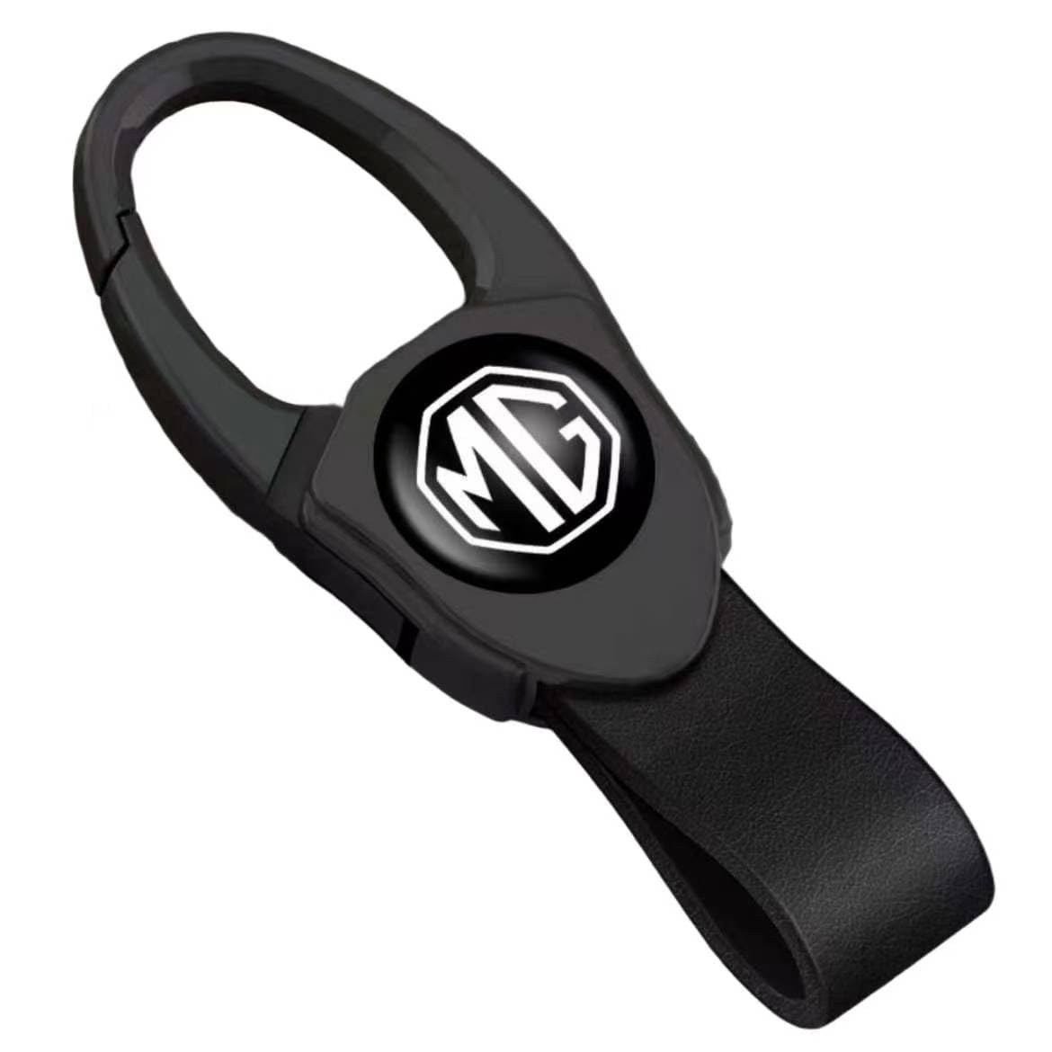 Car Key Chain Accessories Exquisite alloy key chains Unisex business accessories Resistant to fading. For MG Astor, Comet EV, Cyberster, ES5, Gloster,Black