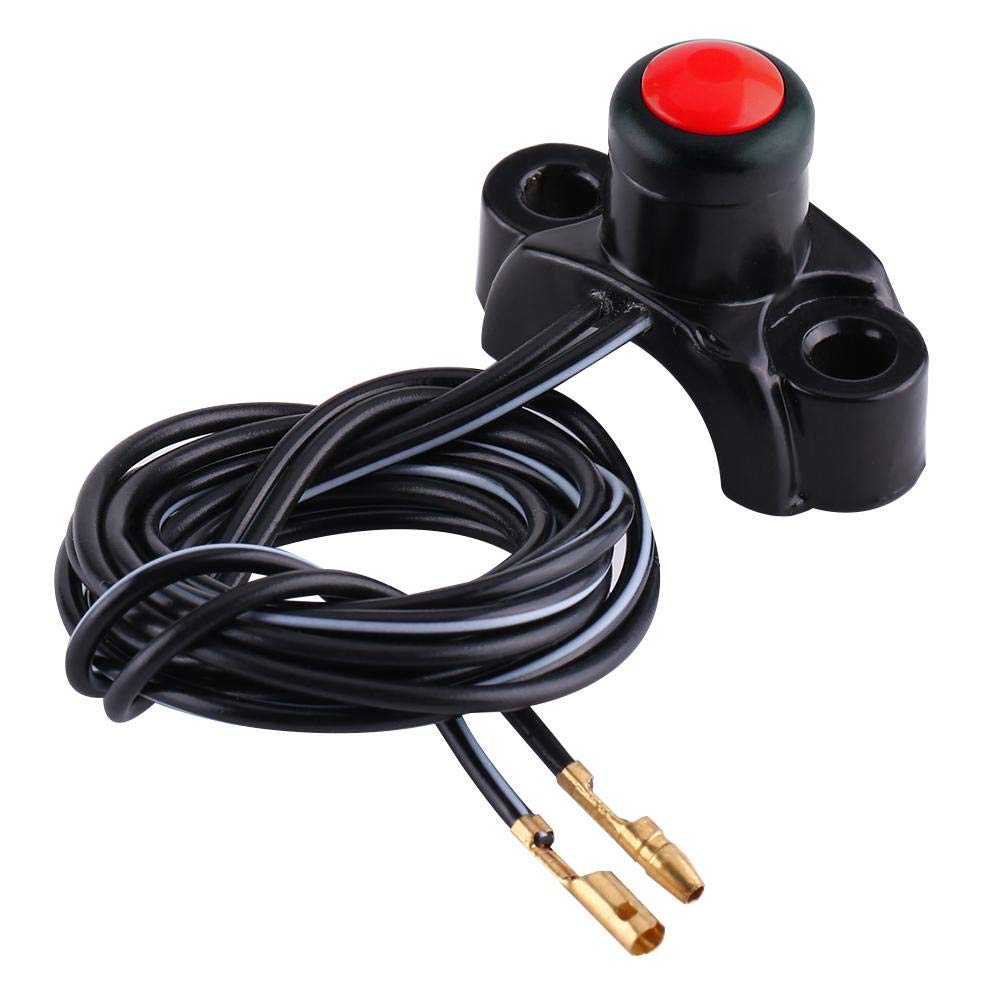 Universal Motor-Aus-Schalter Für Motorrad, Quad & Dirt Bike – 22 Mm, Mit Kabel, Sicherheits-Stopptaster