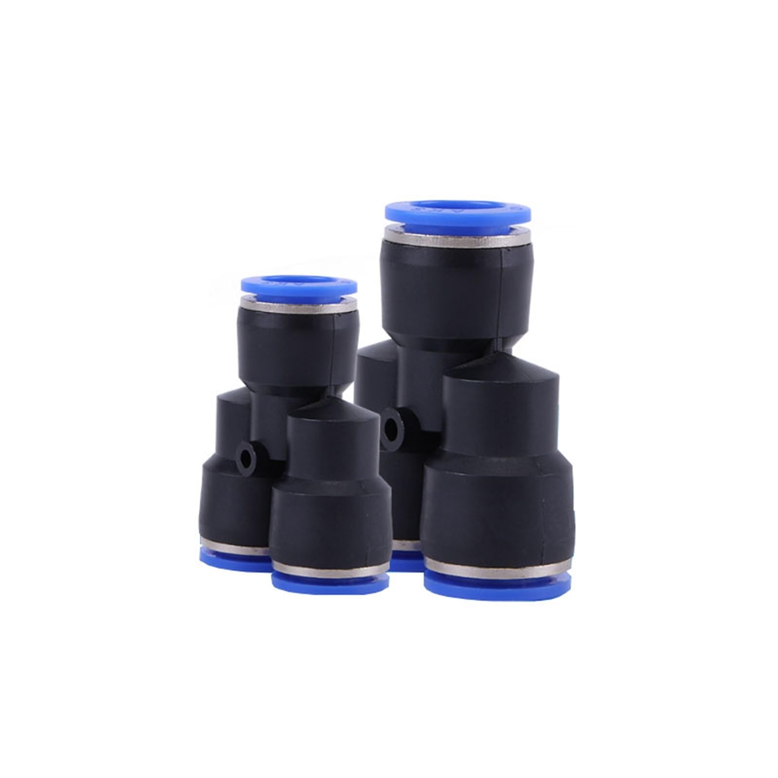 Pneumatische Fitting Fittings Snelkoppeling Lucht Waterslang Buis Connectors Plastic PU PY 4mm 6mm 8mm 10mm 12mm Push Into Plug (Color : PU, Size : 10mm