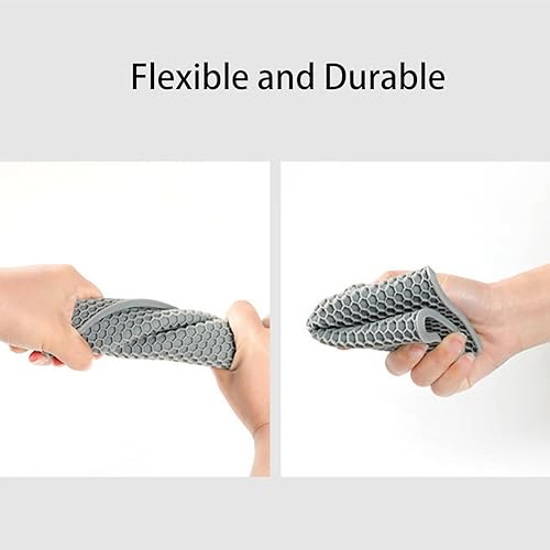 Vista 17 de TENOC Alfombrillas de silicona antideslizantes, resistentes al calor y atrapadoras de agua, para vasos de agua, tazas de té, tazas de café, platos