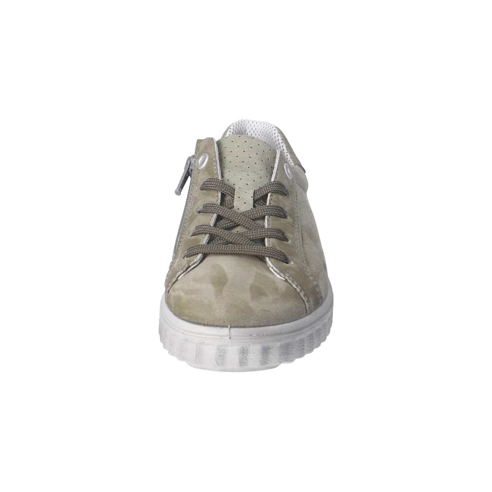 RICOSTA Dziewczęce Low-Top Sneaker JENNA, półbuty dziecięce, luźna wkładka, eukaliptus, 38 EU