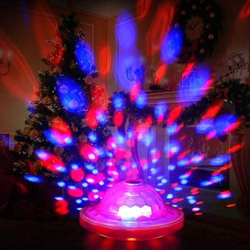 TEPENAR Luces Flotantes Para Piscina - Luz Piscina con 7 Modos Luces de Luces de Baño para Spa IP68 Luz para Bañera de Hidromasaje Recargable Impermeable Piscinas, Jacuzzi, Jardín, Acuarios(1 pieza)