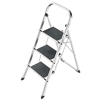 Hailo K70 StandardLine Alu-Klapptritt 3 Stufen (mit Anti-Rutsch-Matten) Trittleiter