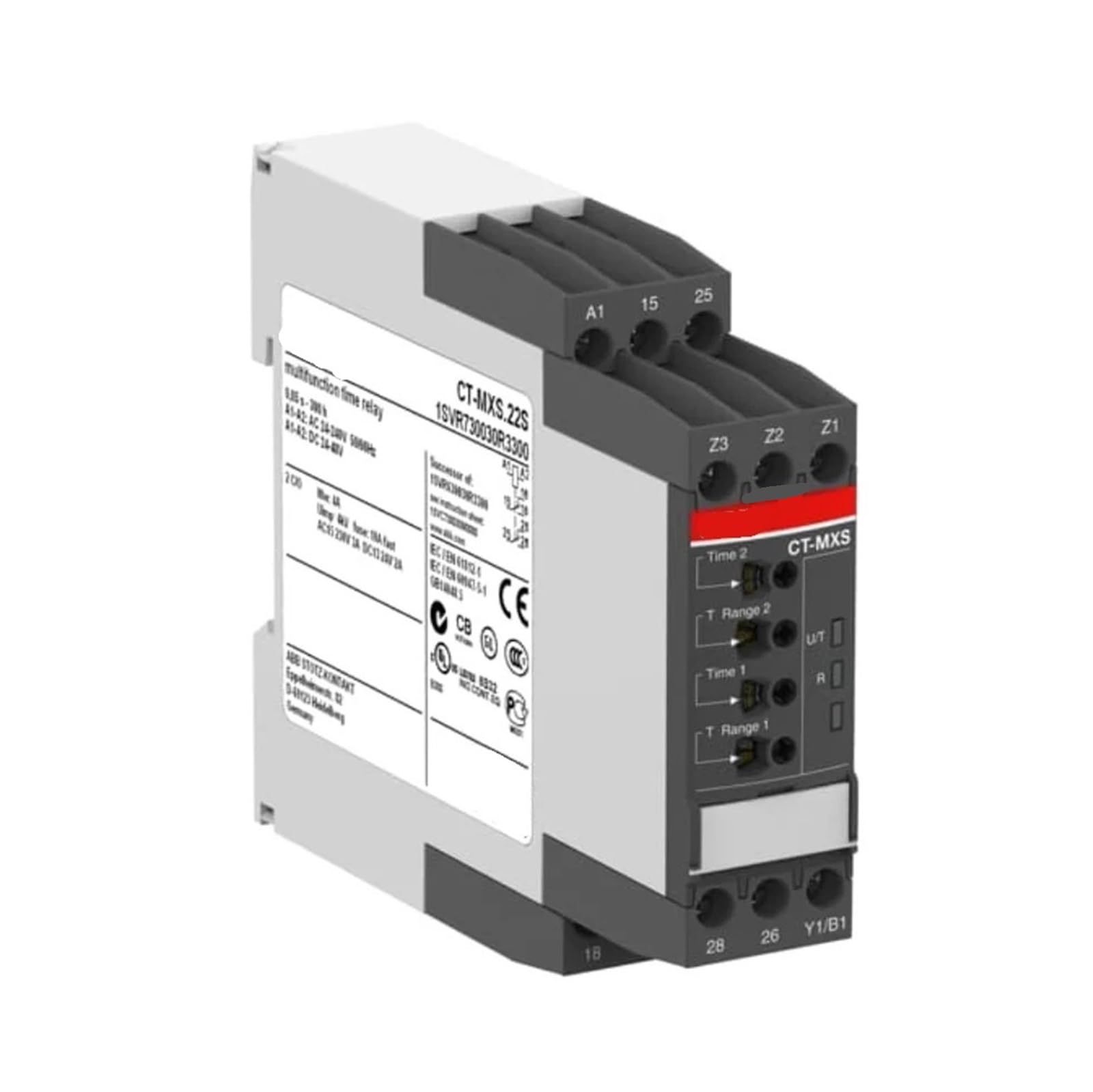 NACODLUL Control relay.22S, 2c/o, 0.3-15A, 24-240VAC/DC 1SVR730760R0500