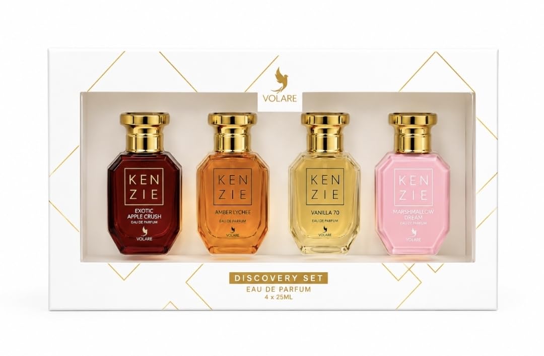 Volare Kenzie Discovery Set Eau de Profum, 4 x 25 ml
