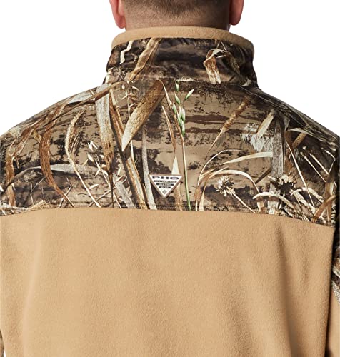 Image of Columbia mens Phg Fleece Overlay 1 /4 Zip