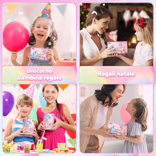 BIIB Regalo Bambina 5 6 7 8 9 10 Anni, Kit Braccialetti Fai Da Te Bambina, Giochi Bambina 5-12 Anni Femmina, Idee Regalo Natale Originali - 7