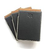 Handmade Leather Housing Case for BlackBerry Passport Q30 (Dotted Black)