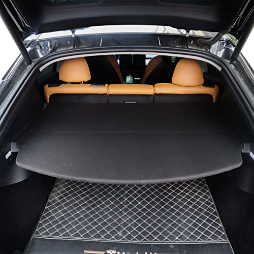Tesla Model Y Trunk Partition Noise Baffle -Tesla Noise Reduction Trunk Divider Low Frequency Resonance Noise Reduction Layered Storage Gods Modified Accessories
