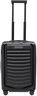 Bric's Porsche Roadster 21" Expandable and Non-Expandable Carry Ons, Black Matte, 21 inch Expandable