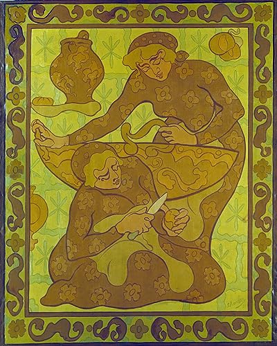 Éplucheurs de fruits par Paul Ranson Poster Impression Sur Toile Affiches et Gravures 60x90