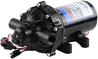 Vista 13 de Everflo EF7000-BOX - Bomba de diafragma de 12 V, 7,0 GPM - Puertos FNPT de 1/2 pulgada, Negra