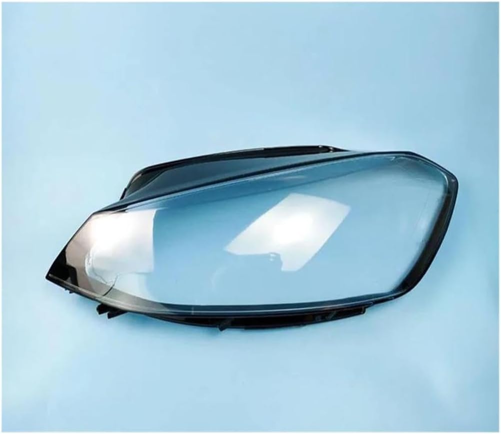 Headlight Cover Replacement for VW for Golf 7.5 2018-2020 Car Headlight Cover Headlamp Shell Lens Clear(Pair)