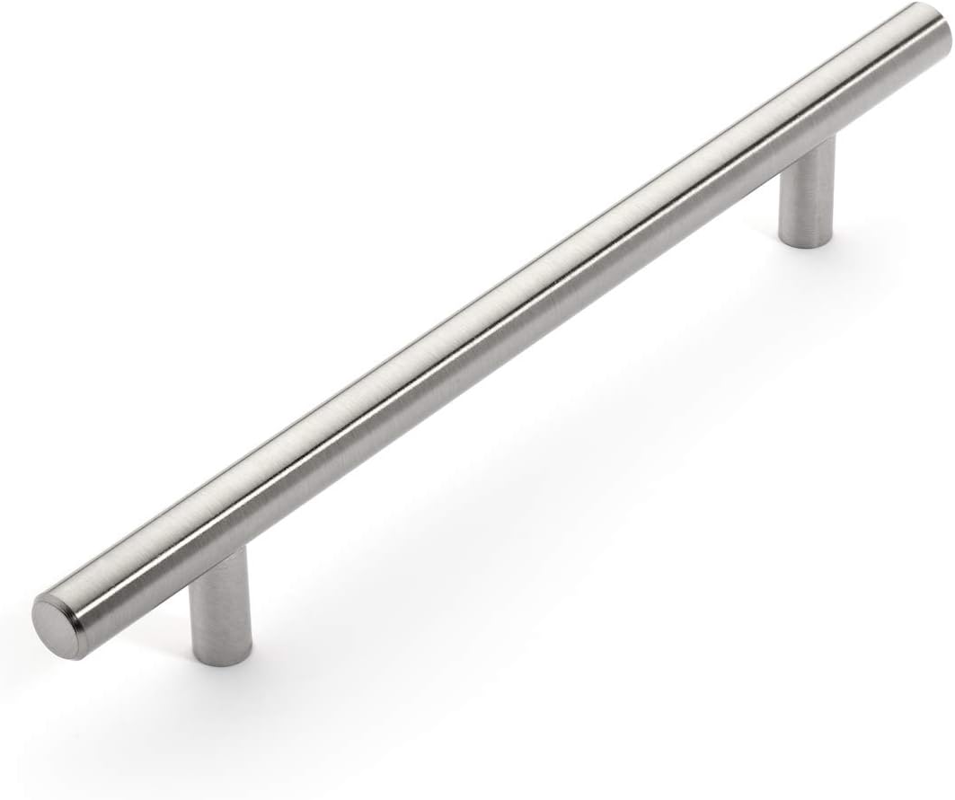 Dynasty Hardware P-1005-SN European 9-3/4" Bar Pull Satin Nickel (10 Pack)