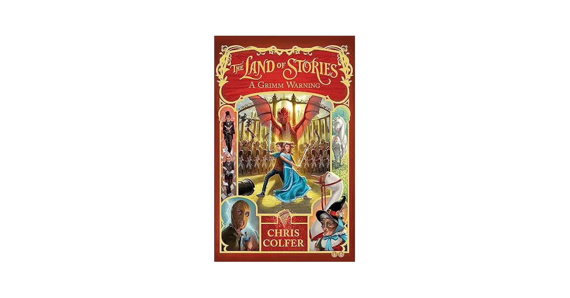 Amazon.com: A Grimm Warning (Land of Stories): 9780590568906