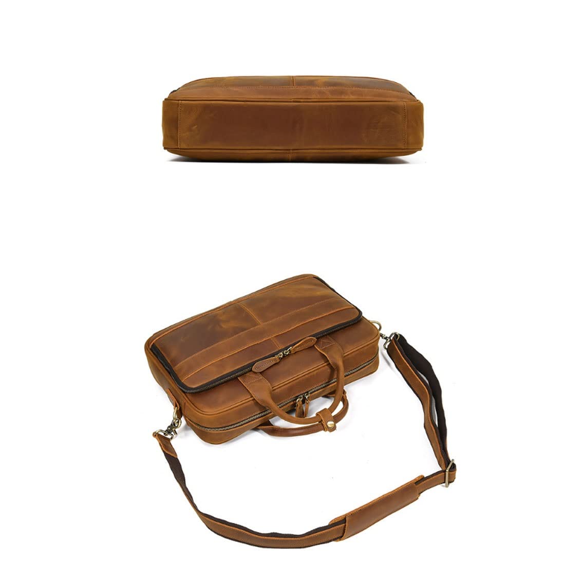 Mens Vera Pelle Business Cartelle Borse Borse Laptop Borse Messenger Borse A Tracolla Totes Notebook Computer Borse