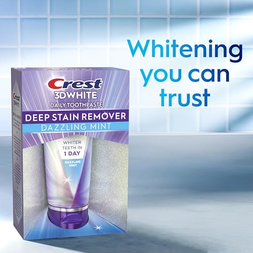 Crest 3DWhite Brilliance Deep Stain Remover Dazzling Mint Toothpaste - 2.1oz - image 8