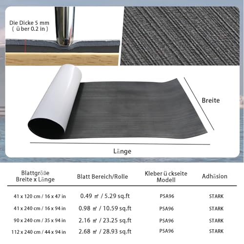 Tapis de pêche en mousse Eva pour sol de bateau de plaisance