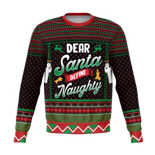 Dear Santa Define Naughty Sweatshirt, alternative view 1