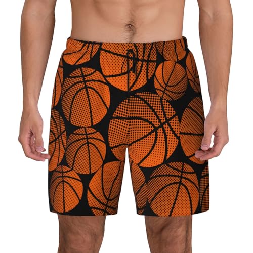 Mens Swim Trunks Short with Compression Liner 7 Inch Swimming Trunks Quick Dry2