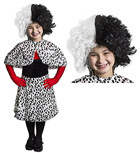 ILOVEFANCYDRESS CHILDS DELUXE EVIL DOG LADY COSTUME PERFECT FOR SCHOOL BOOK WEEK AND WORLD BOOK DAY (LARGE)