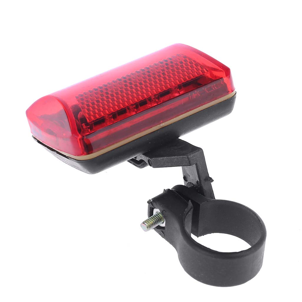 KATAZO Bright Battery Powered Bike Tail Light Powerful Warning Headlight Lamp Easy to Install for Men Womens