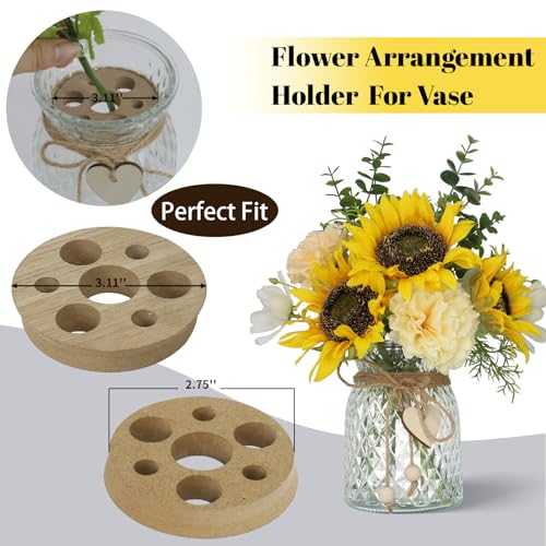Fake-Flowers-in-VaseArtificial-Sunflower-Bouquets-in-Vase-with-a-Flower-Arrangement-HolderTable-Centerpieces-for-Dining-RoomFlower-Centerpieces-for-TablesFaux-Flowers-in-VaseCoffee-Table-Decor Fake Flowers in VaseArtificial Sunflower Bouquets in Vase with a Flower Arrangement HolderTable Centerpieces for Dining RoomFlower Centerpieces for TablesFaux Flowers in VaseCoffee Table Decor