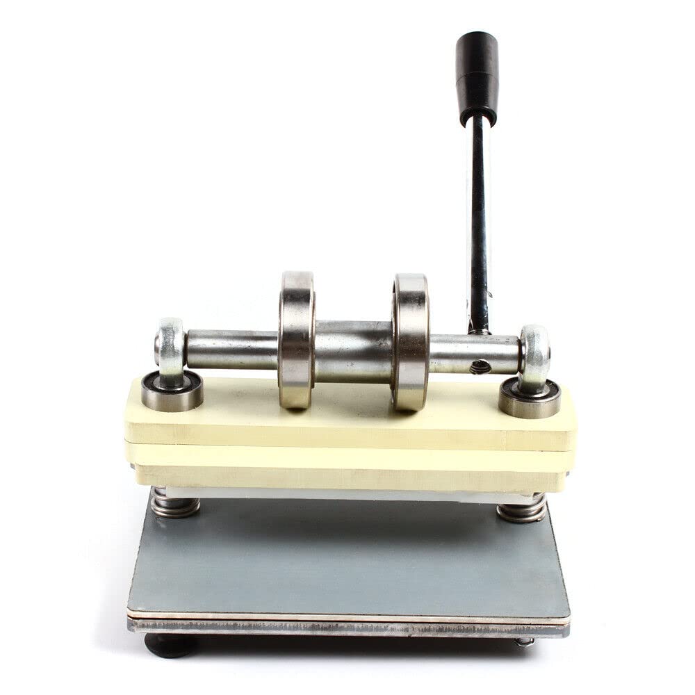 Punzonadora de cuero hecha a mano Máquina de corte manual de cuero máquina de perforación manual PVC cuero papel prensa prensa repujado 215x100mm espuma materiales no adhesivos