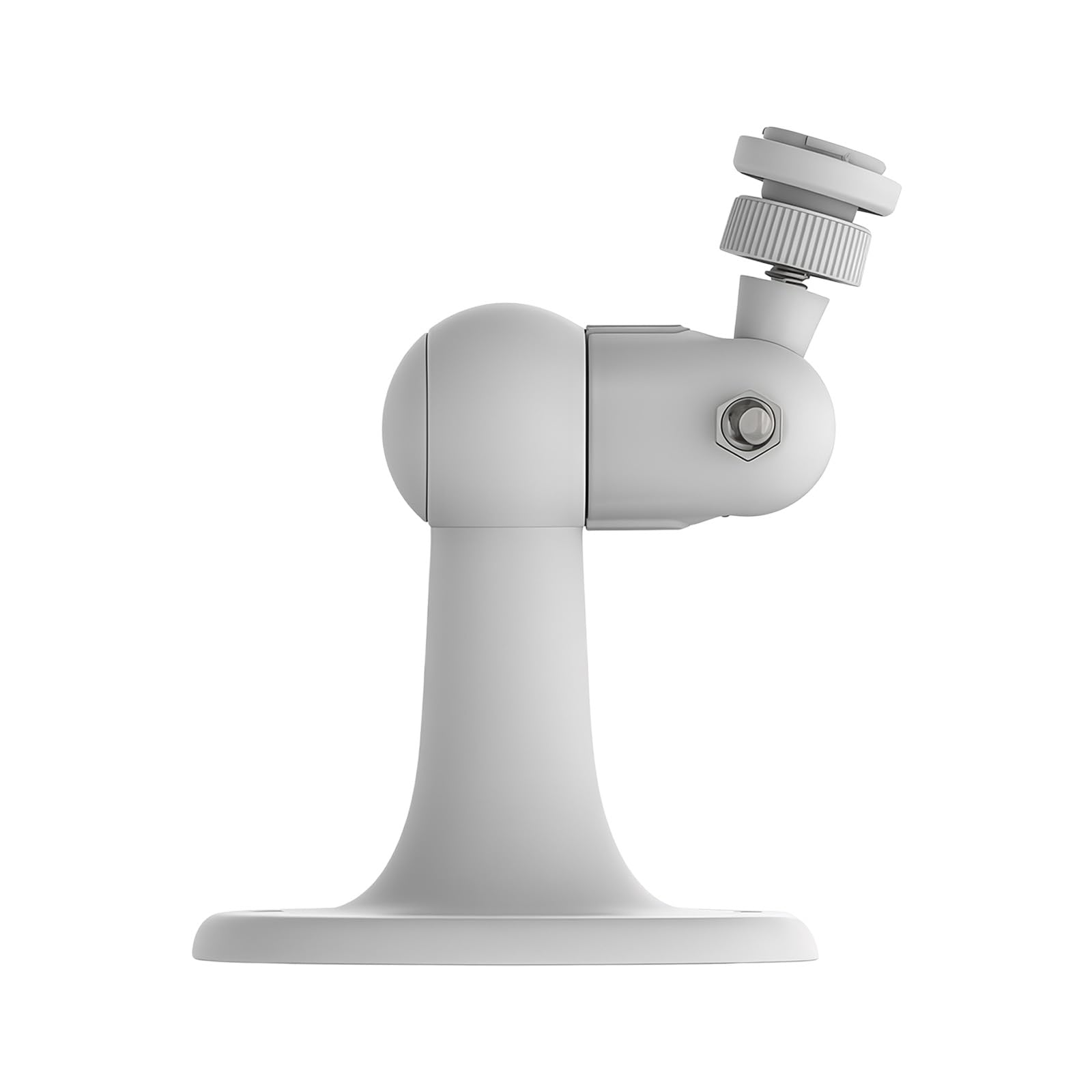 Hsyzygian White Ready Easy Installation Bracket For Camera Wall Mount With 360 Degree Rotating And Easy Setups Flexible Turn Camera Holder