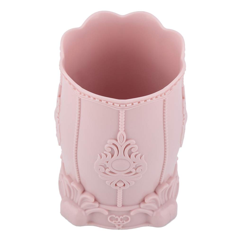 Antilog Brush Holder, Makeup Storage Box,2 Colors Nail Art Cosmetic & Manicure Tools Storage Box Empty Container Holder(PINK)