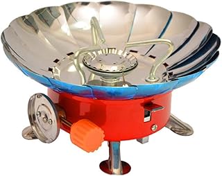 INOOMP Fogão Fogão Ao Ar Livre Queimador Portátil Queimador De Fogão Portátil Grill Fogão Fogão A Gás Portátil Aplicação De Acampamento Fogão De Cozinha Fogão À Prova De Vento Fogão De