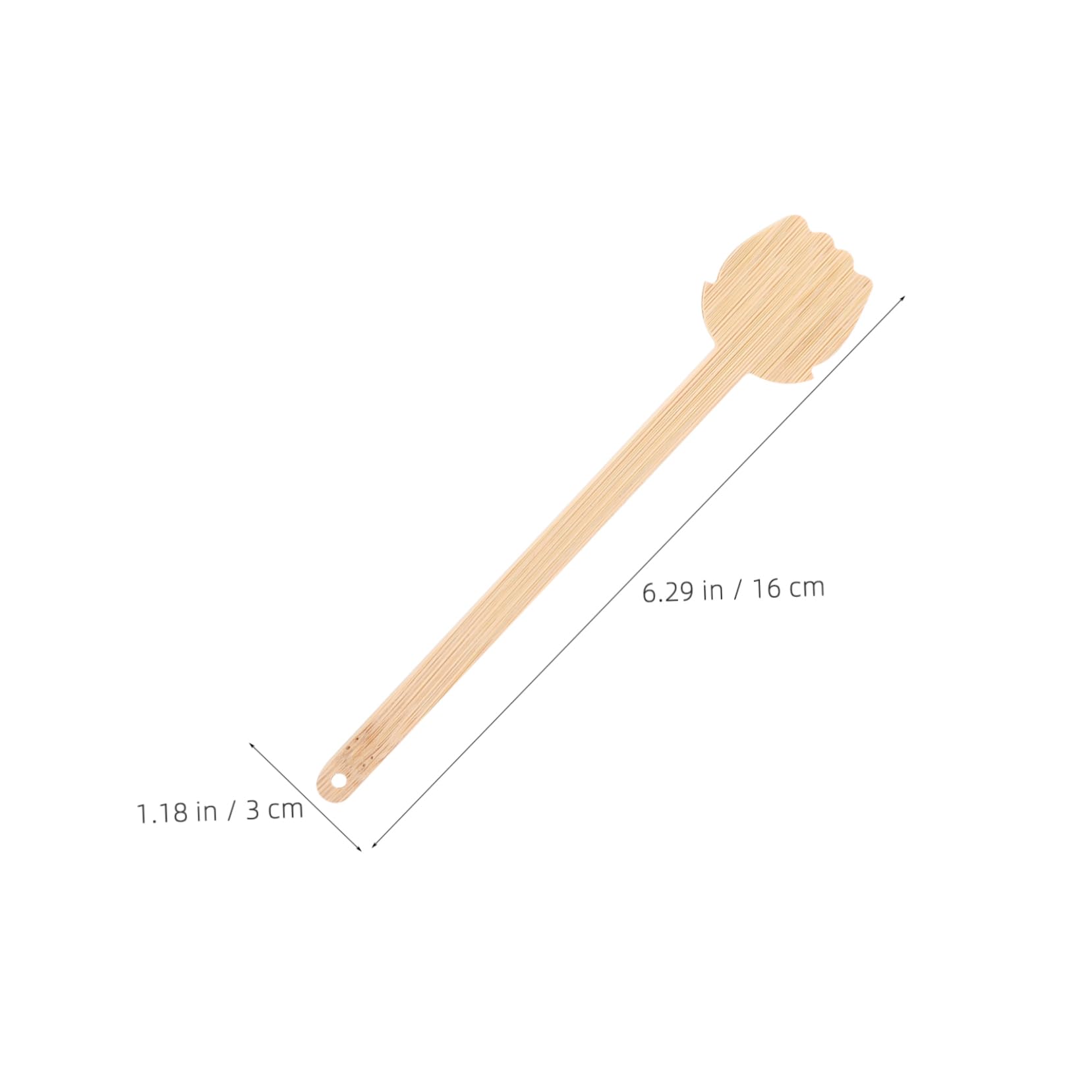 HAWILLOSCH 10Pcs Fan Handles for DIY Handmade Fan Sticks Round Crafting Sticks for Weddings Parties and Creative Projects Versatile Accessory for Unique Designs