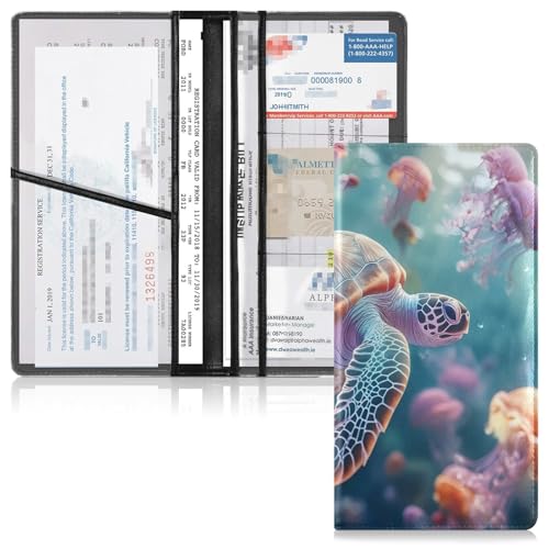Organizador para Documentos de Cuero Slim miniatura 2