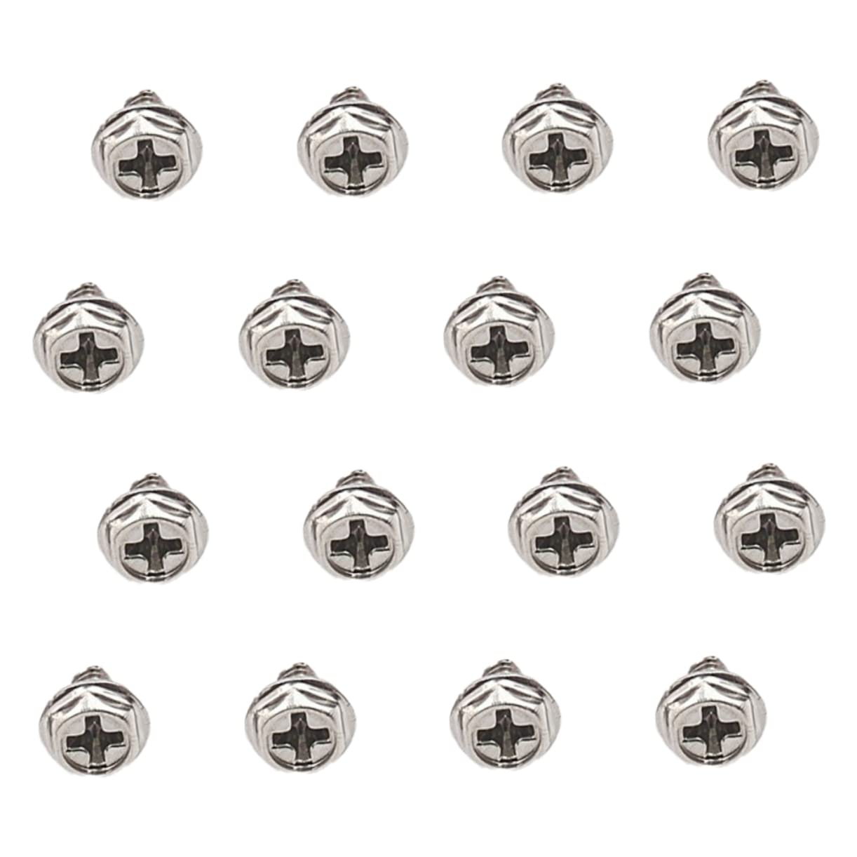 Balacoo 100pcs Mounting Screw Metal Replacement for Computer Case Screw for Power Supply Accessory for Computer Chassis Upgrade and Repair