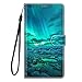Guxira Leder Handyhülle für Samsung Galaxy A35 5G, Muster Motiv Hülle Lederhülle 360 Grad Stoßfest Cover Klappbar Schutzhülle mit Kartenfachr Klapphülle Flip Case - Licht Galaxy günstig Kaufen-Guxira Leder Handyhülle für Samsung Galaxy A35 5G, Muster Motiv Hülle Lederhülle 360 Grad Stoßfest Cover Klappbar Schutzhülle mit Kartenfachr Klapphülle Flip Case - Licht