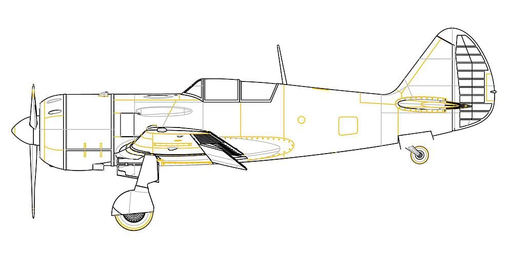 Hobbyboss 1:48 - Lavochkin La-11 Fang