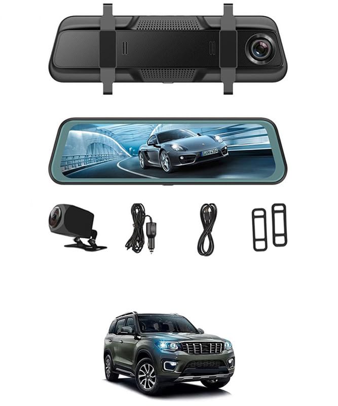 AYW 9.66 Inch Full Touch Hd/Rearview/170 Degree Angle/G-Sensor/Starlight Night Visson/Recording Screen 202