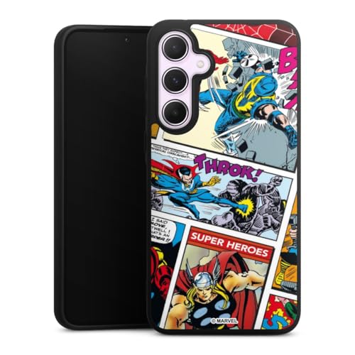 Coque Samsung Galaxy A55 5G silicone souple Marvel anti-rayures DeinDesign