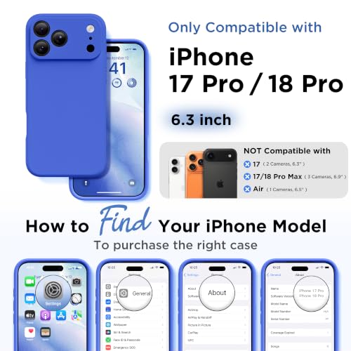 Image of GolbinBox Magnetic for iPhone 18 Pro Case /17 Pro Case, Jewelry Blue