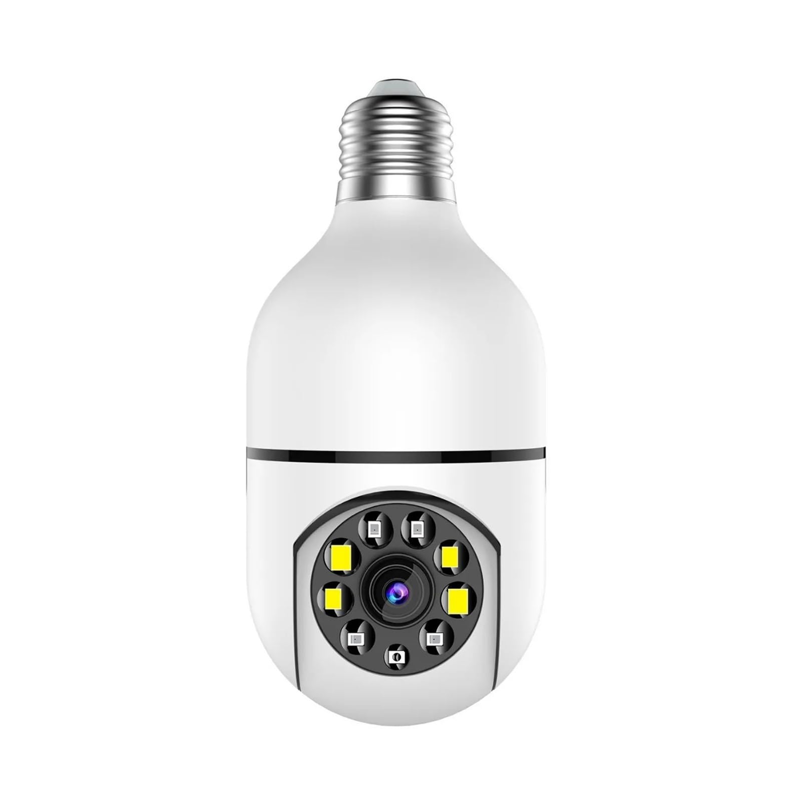 Caméra de Surveillance intérieure de sécurité à Domicile WiFi avec Ampoule E27
