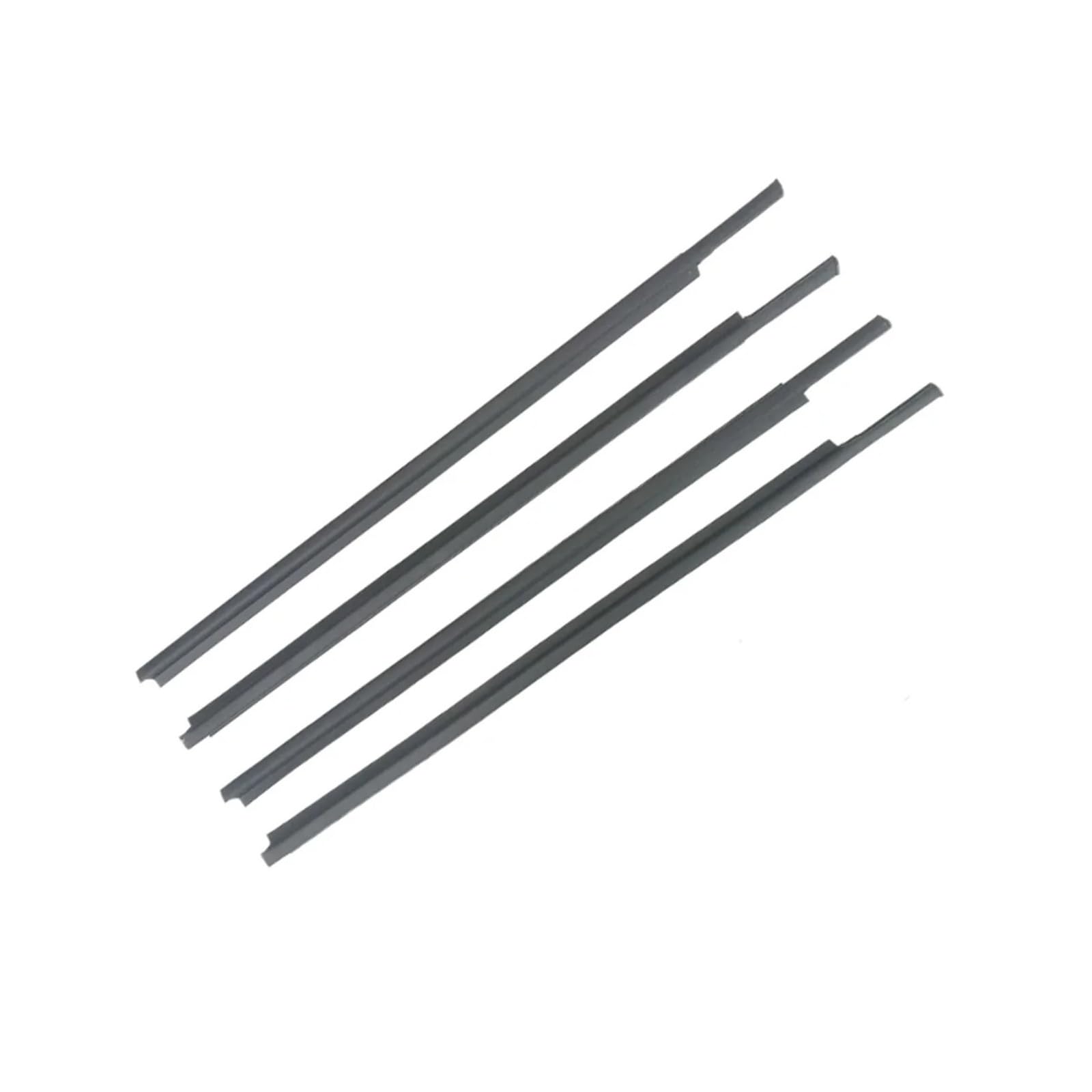 Sifusm One Color Rubber Seal 4Pcs Car Outer Door Windows Rubber Weatherstrip Accessories For Suzuki For Sx4 07-13 Hatchback Waterproof Pressure Sealing Strip Strip
