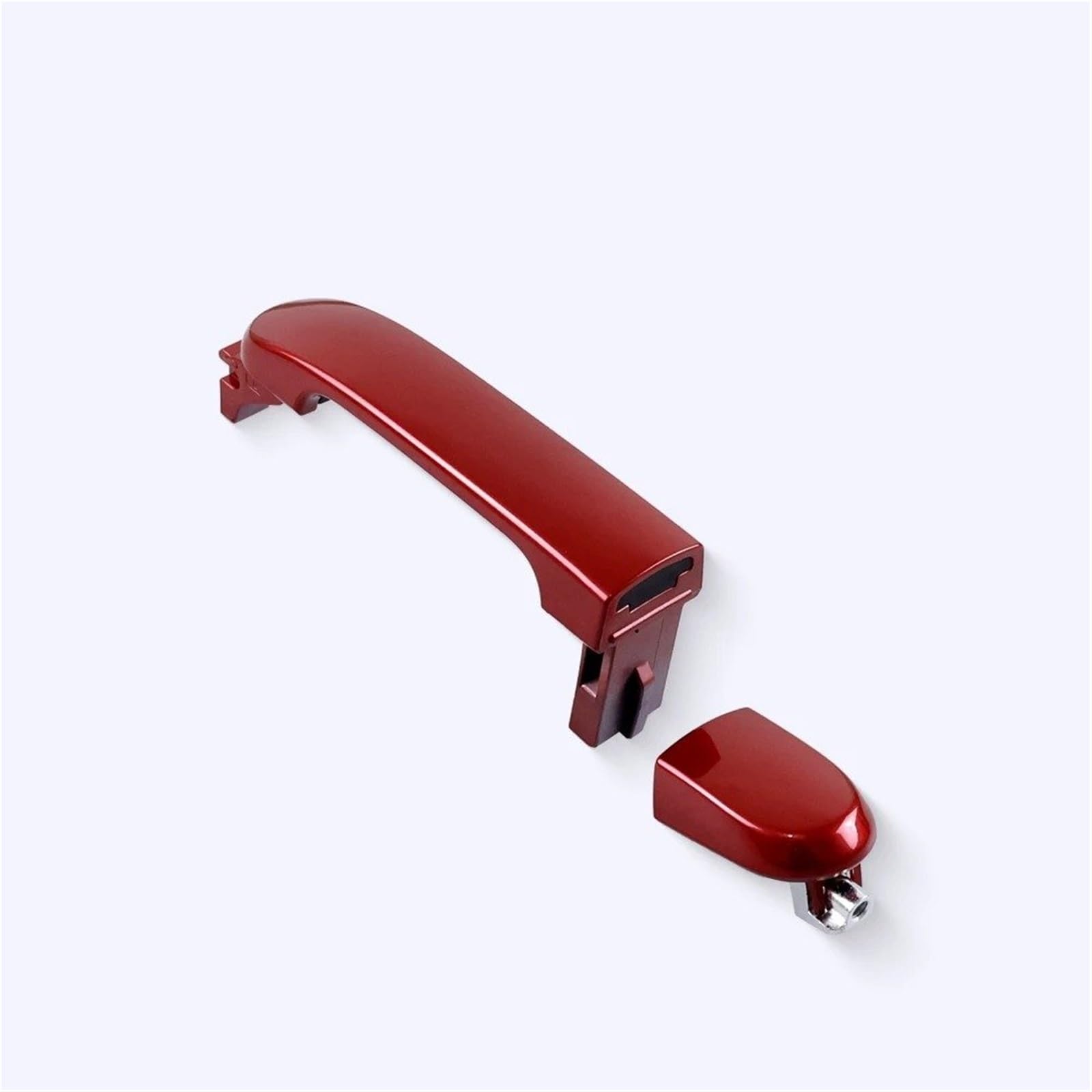 Duduyang One Color Car Outside Door Handle For Nissan Livina For Lationissan For Tiida 2004-2011 Rear Door Handle Red 82640-El12a 82641-El12a 82646