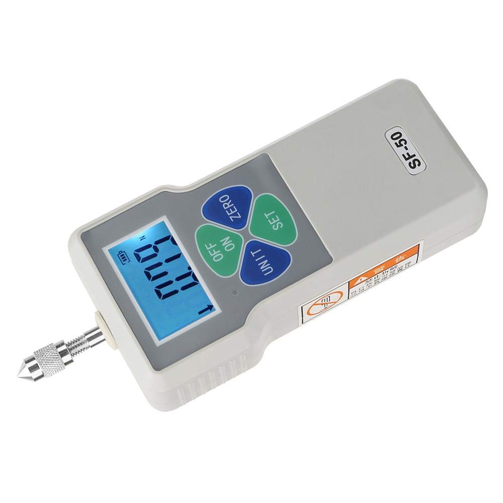 SF-50 Tester portatile push and pull, misuratore di digitale 50N 100-240V sensore ad alta sensibilità incorporato(EU Plug)