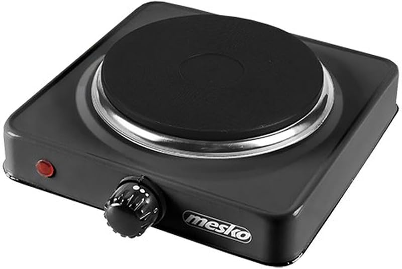 Mesko MS 6508 Egyszemélyes Elektromos Főzőlap Fekete