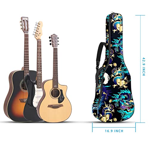 Housse de transport étanche pour guitare avec bandoulière réglable Motif floral, Multicolore 09, 42.9×16.9×4.7 in… - Les Beatles, Paul McCartney, John Lennon, RIngo Starr, George Harrison Housse de transport étanche pour guitare avec bandoulière réglable Motif floral, Multicolore 09, 42.9x16.9x4.7 in… – Image 6