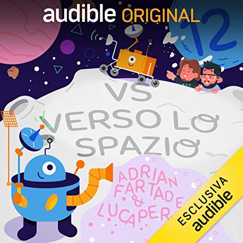 Diseño de la portada del título La Luna dopo gli allunaggi